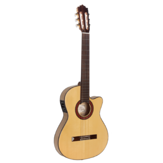 Paco Castillo 233FTE | Chitarra classica thin body cutaway elettrificata